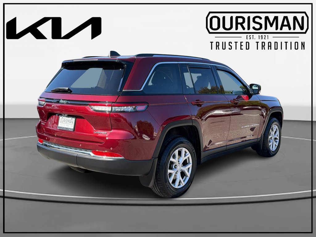 Used 2022 Jeep Grand Cherokee Limited AWD/4WD image 4