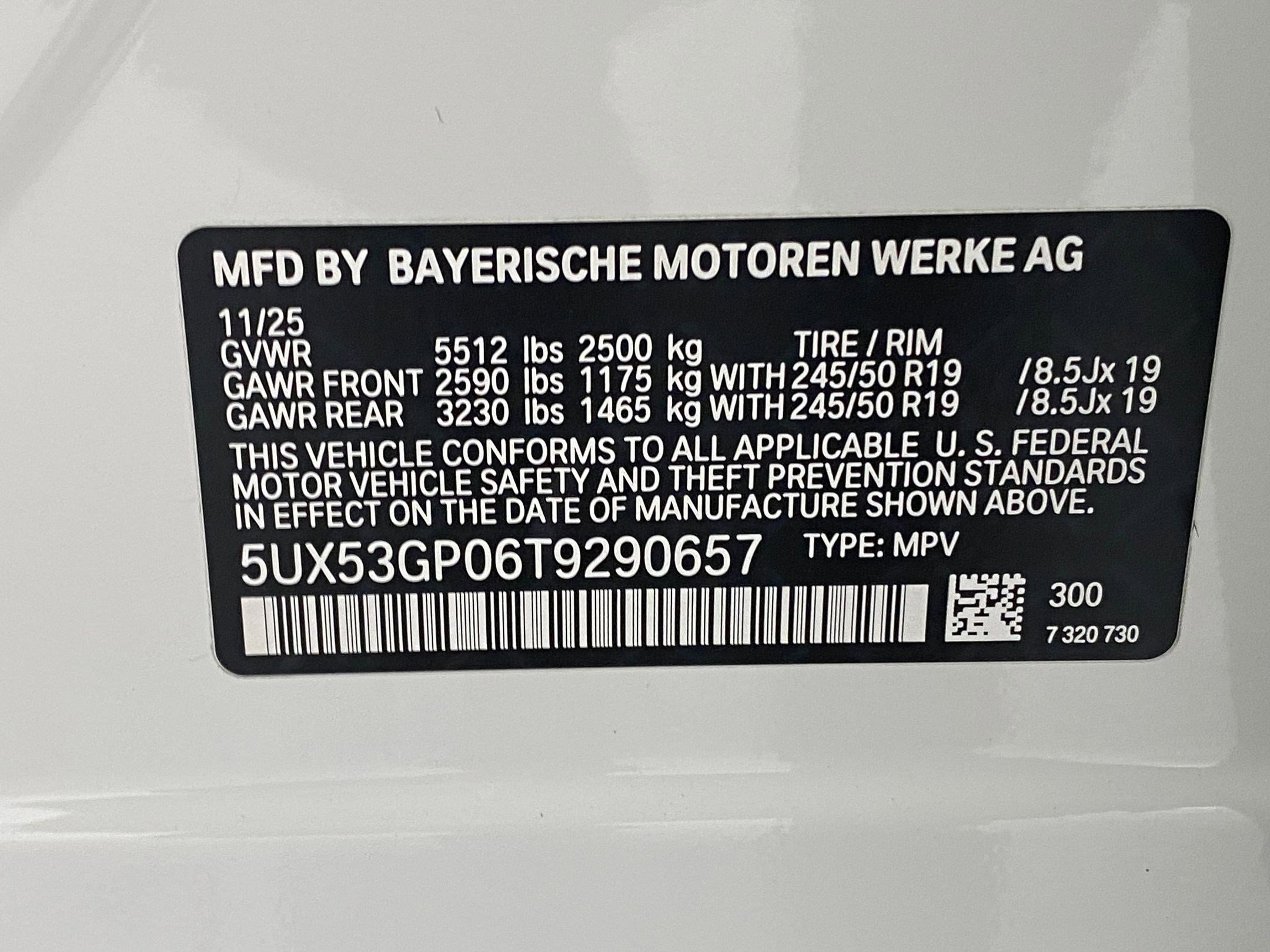 New 2026 BMW X3 xDrive30 w/ Convenience Package image 20