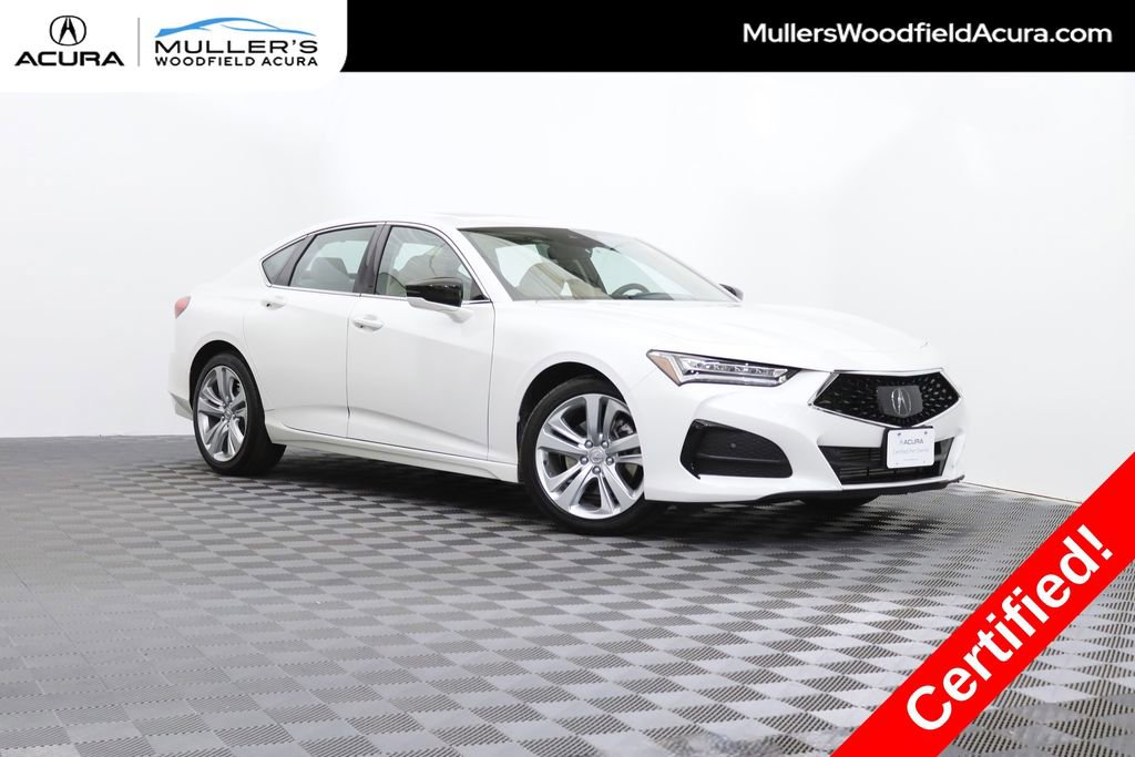 Certified 2023 Acura TLX w/ Technology Package FWD image 1