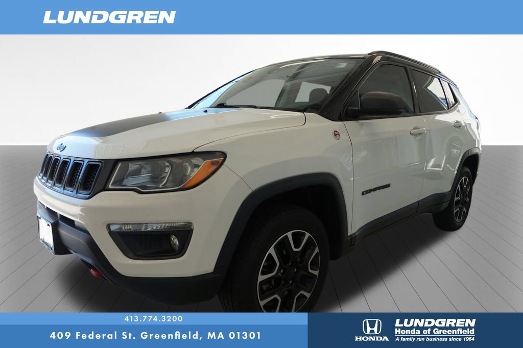 Used 2021 Jeep Compass Trailhawk AWD/4WD image 3