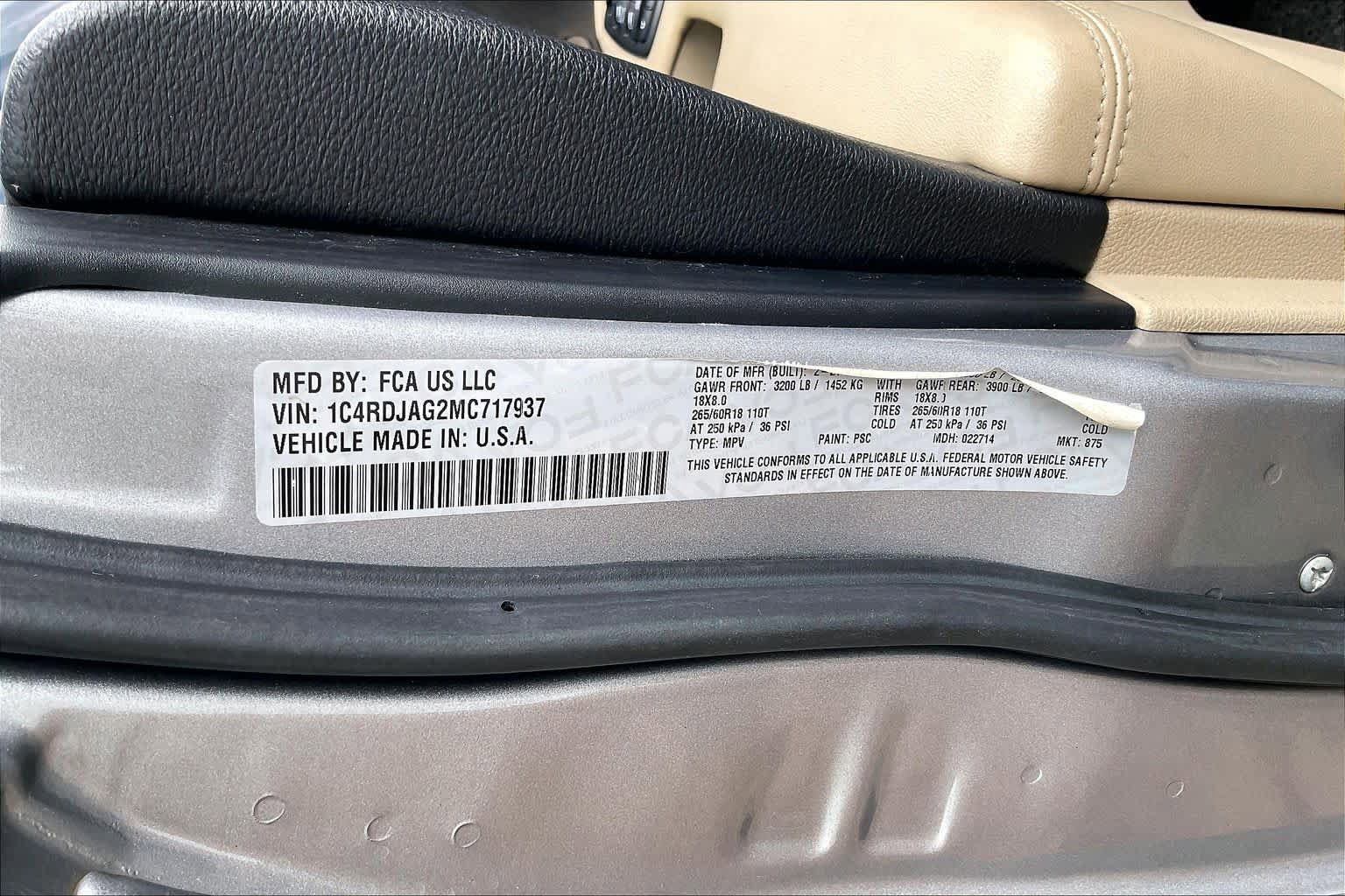 Used 2021 Dodge Durango SXT AWD/4WD image 31