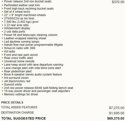 Certified 2021 Chevrolet Tahoe RST w/ Luxury Package AWD/4WD image 3