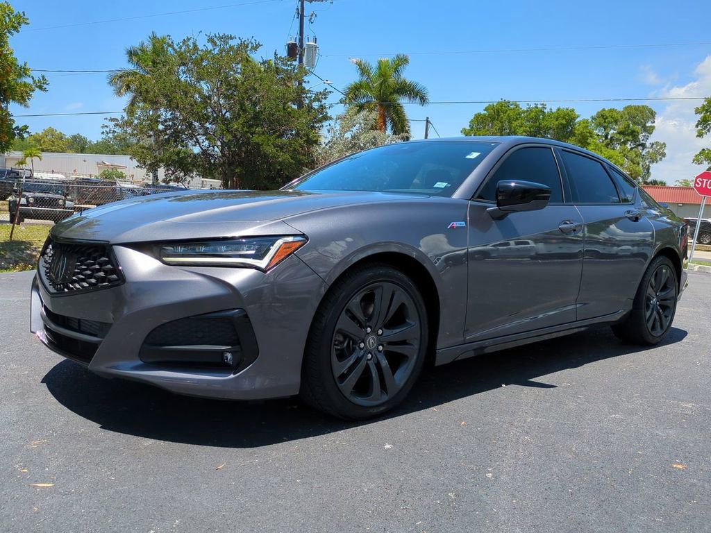 Certified 2023 Acura TLX w/ A-SPEC Pkg FWD image 8