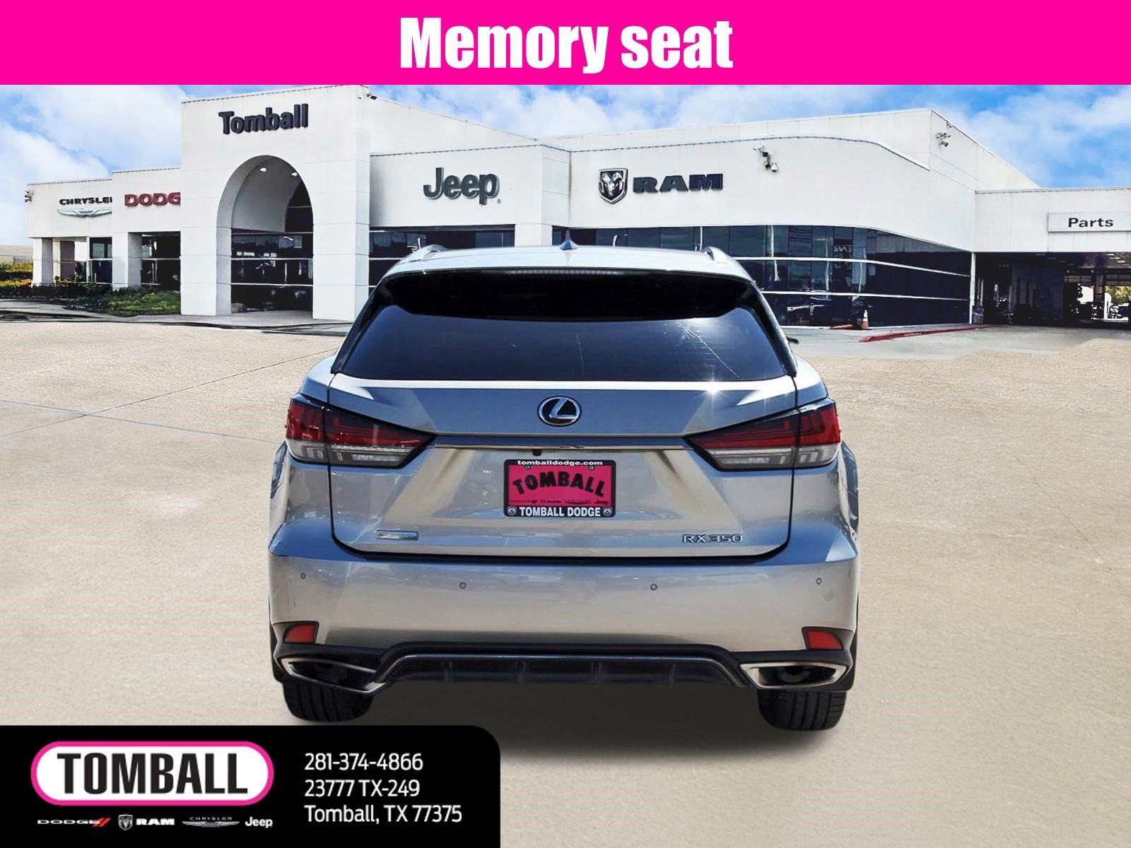 Used 2022 Lexus RX 350 F Sport w/ Accessory Package image 6