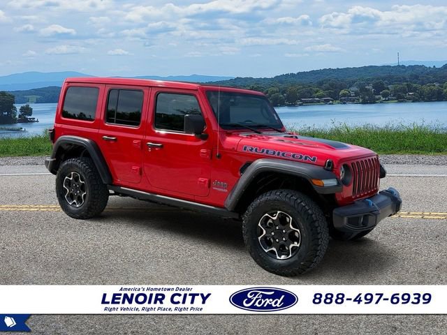 Used 2021 Jeep Wrangler Unlimited Rubicon 4xe w/ Cold Weather Group image 1