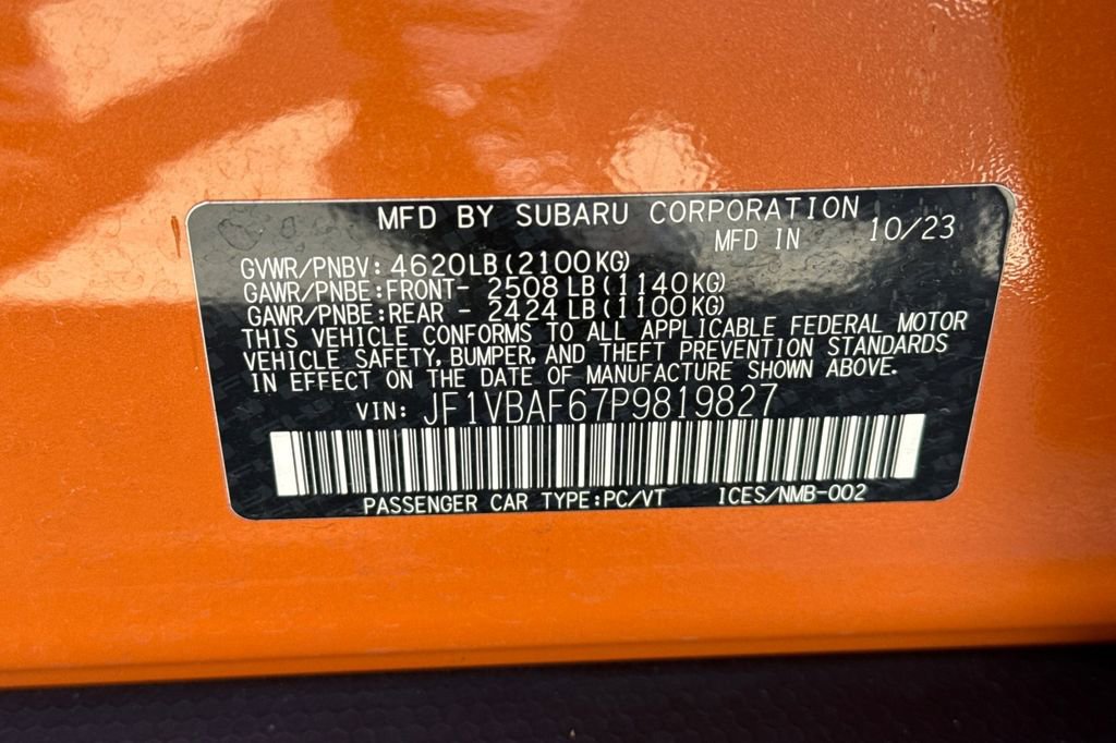Used 2023 Subaru WRX Premium AWD/4WD image 35