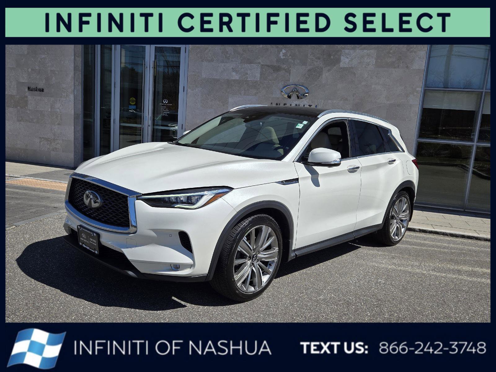 Certified 2020 INFINITI QX50 Sensory w/ Climate Package image 2