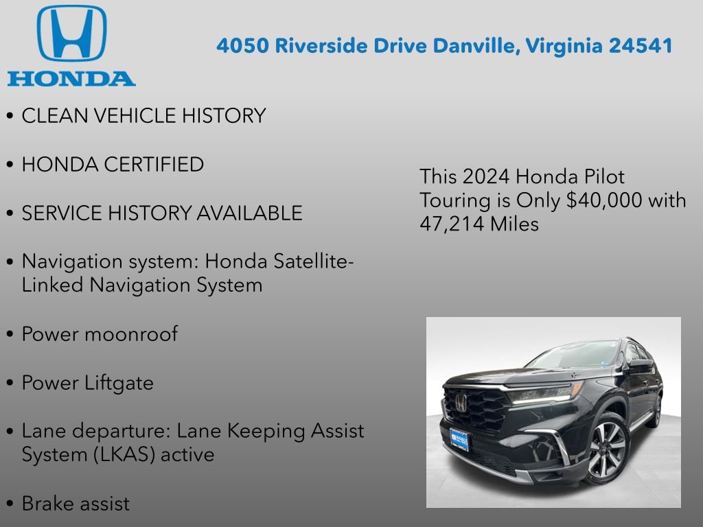 Used 2024 Honda Pilot Touring image 7