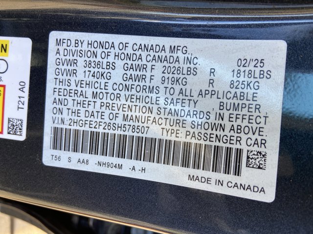 Used 2025 Honda Civic LX image 33