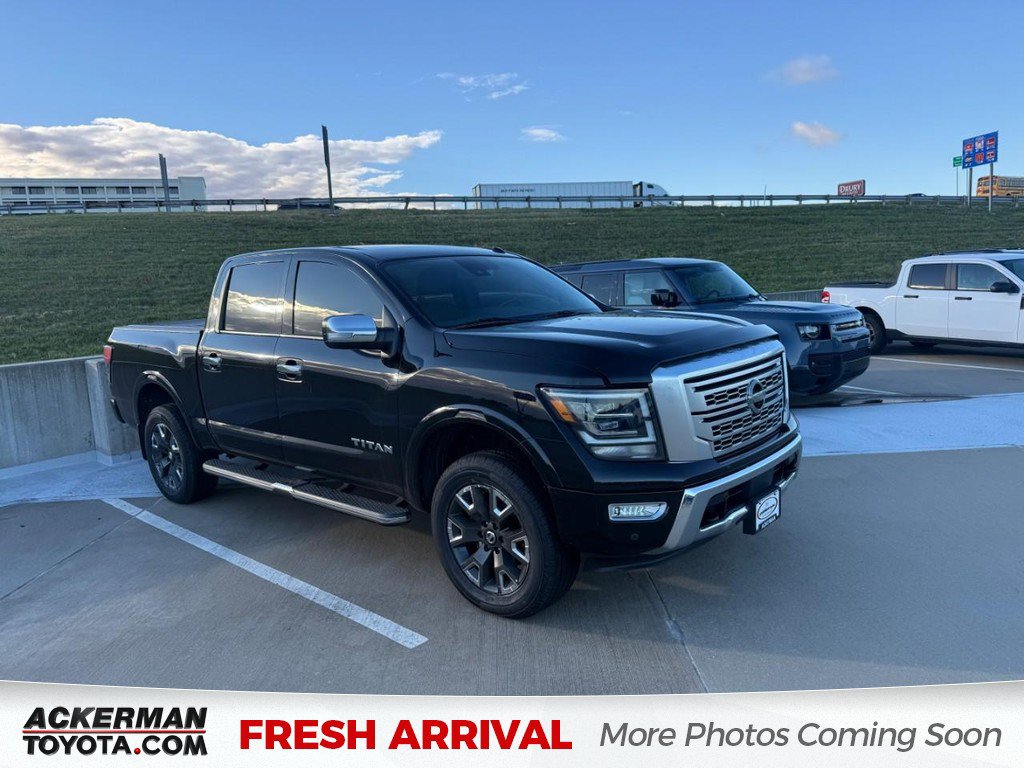 Used 2021 Nissan Titan Platinum Reserve w/ Moonroof Package AWD/4WD image 1