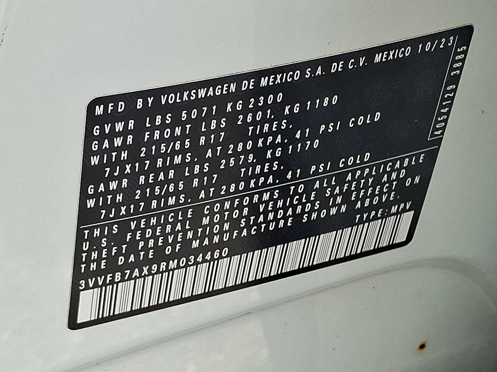 Used 2024 Volkswagen Tiguan S AWD/4WD image 26