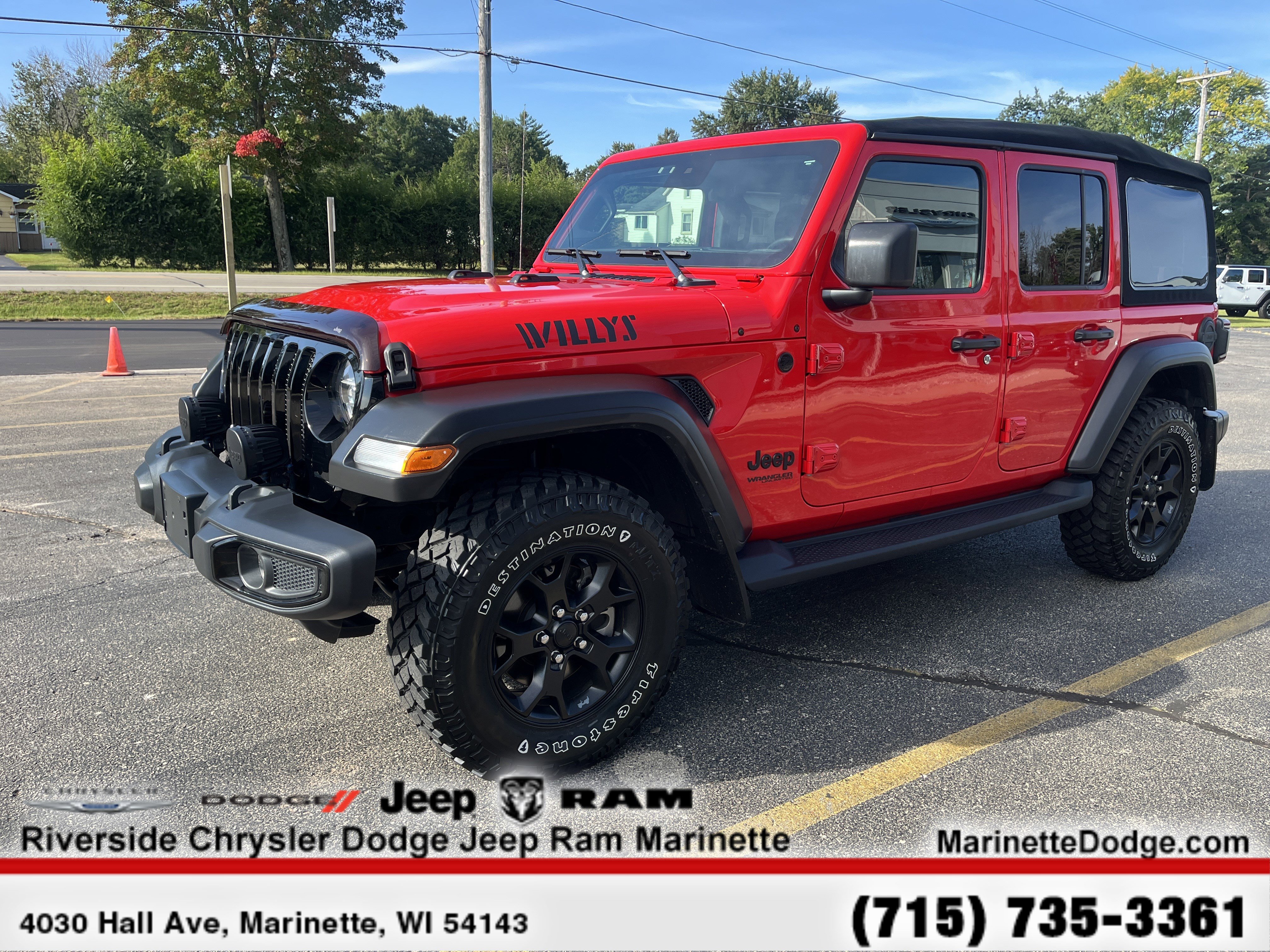 Used 2021 Jeep Wrangler Unlimited Willys image 4