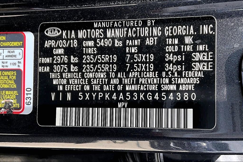 Used 2019 Kia Sorento SX image 40