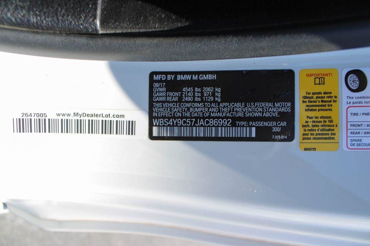Used 2018 BMW M4 Coupe RWD image 44