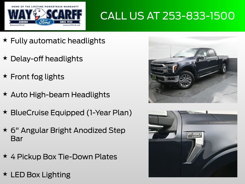 New 2025 Ford F150 Lariat w/ Equipment Group 502A High image 31