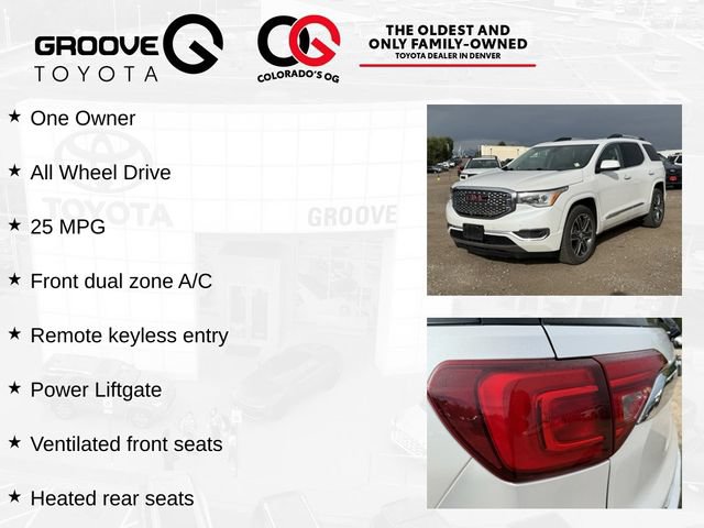 Used 2017 GMC Acadia Denali w/ Technology Package AWD/4WD image 4