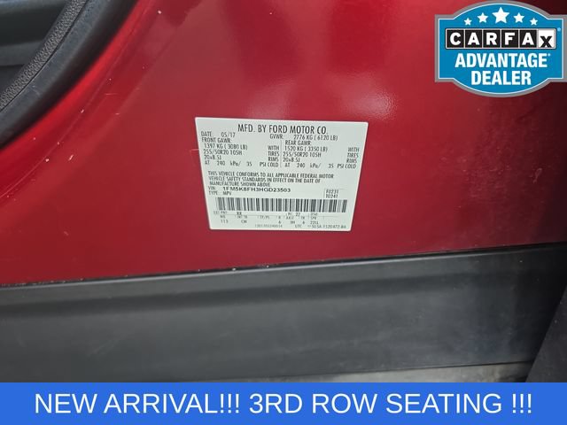 Used 2017 Ford Explorer Limited w/ Equipment Group 303A AWD/4WD image 25