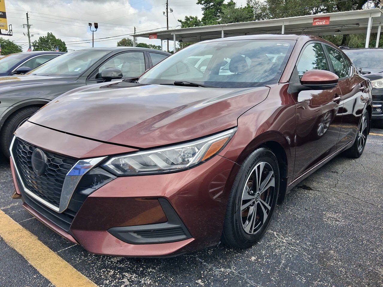 Used 2020 Nissan Sentra SV FWD image 1