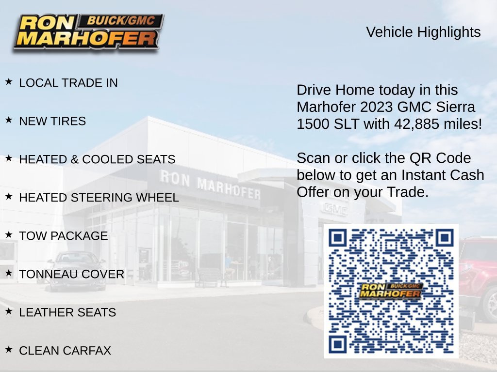 Used 2023 GMC Sierra 1500 SLT w/ SLT Convenience Package AWD/4WD image 15