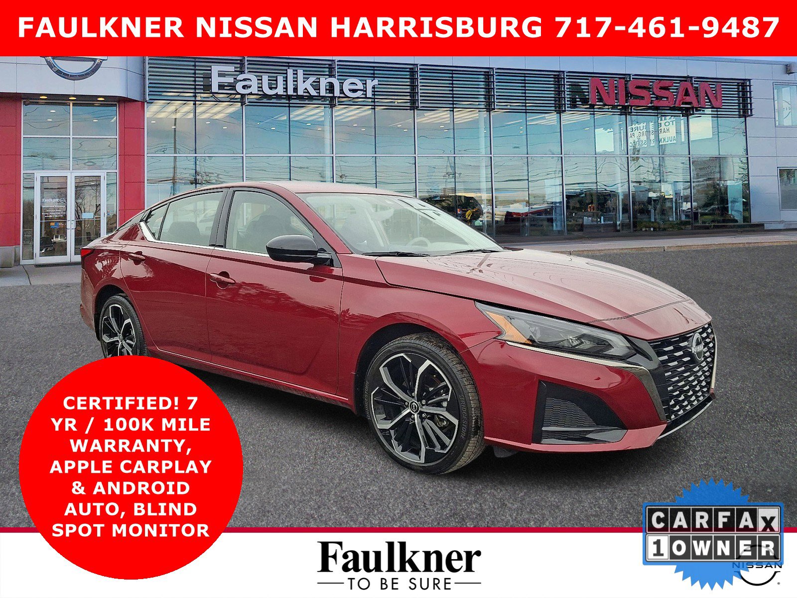 Certified 2025 Nissan Altima 2.5 SR