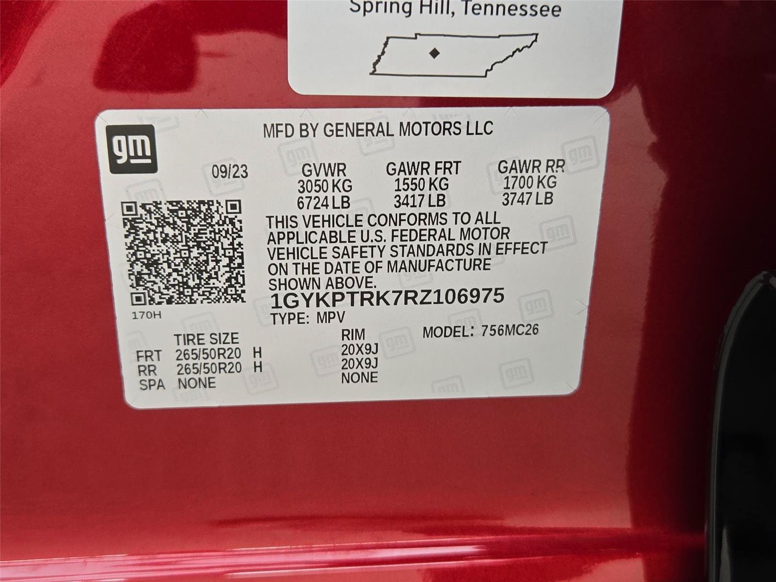 Certified 2024 Cadillac Lyriq Sport w/ LPO, Floor Liner Package RWD image 34