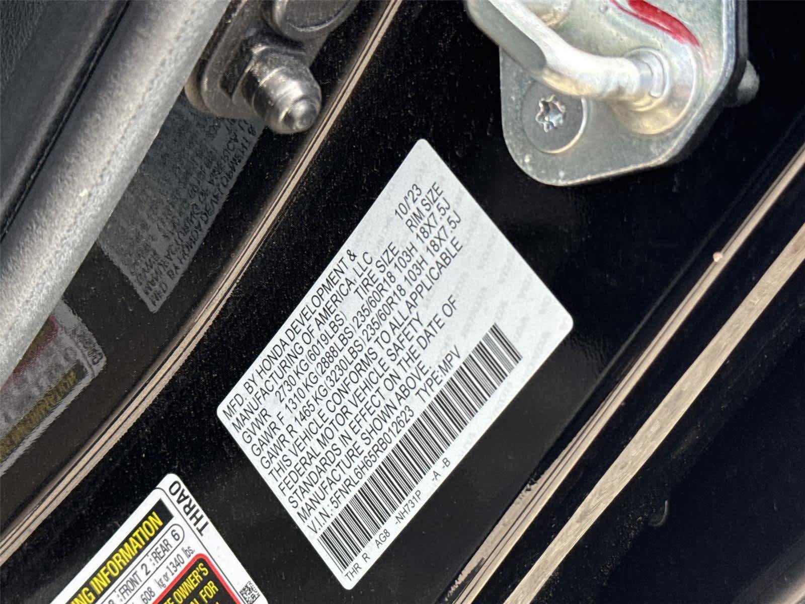 Used 2024 Honda Odyssey EX-L image 33
