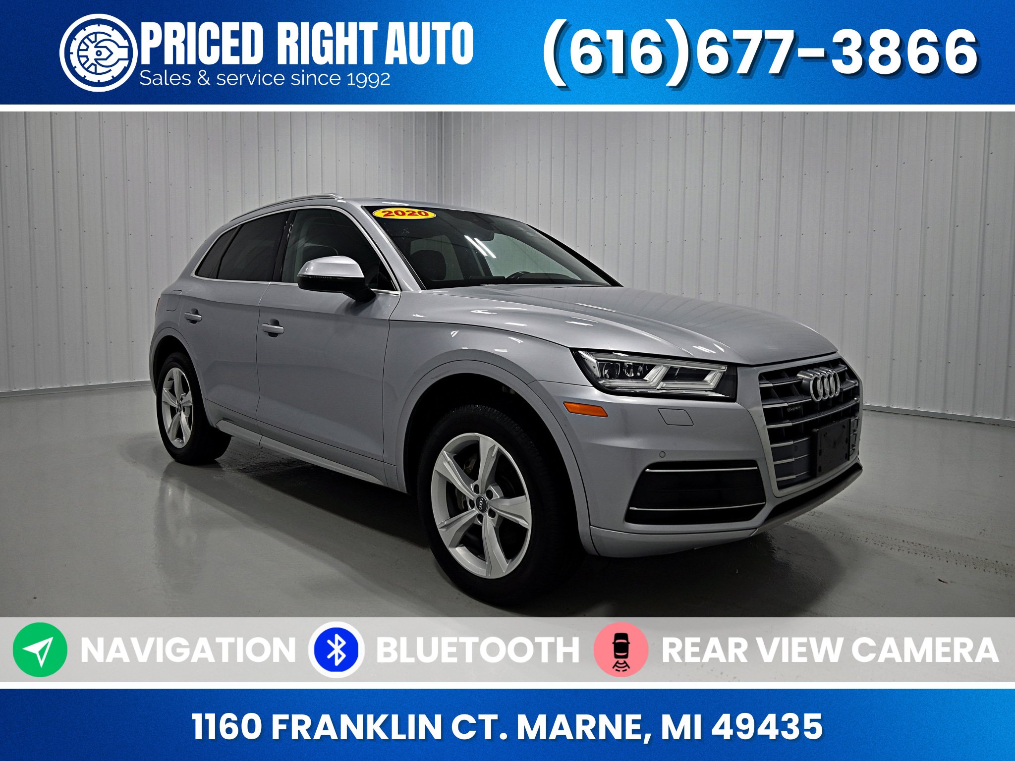 Used 2020 Audi Q5 2.0T Premium Plus w/ Premium Plus Package AWD/4WD image 1