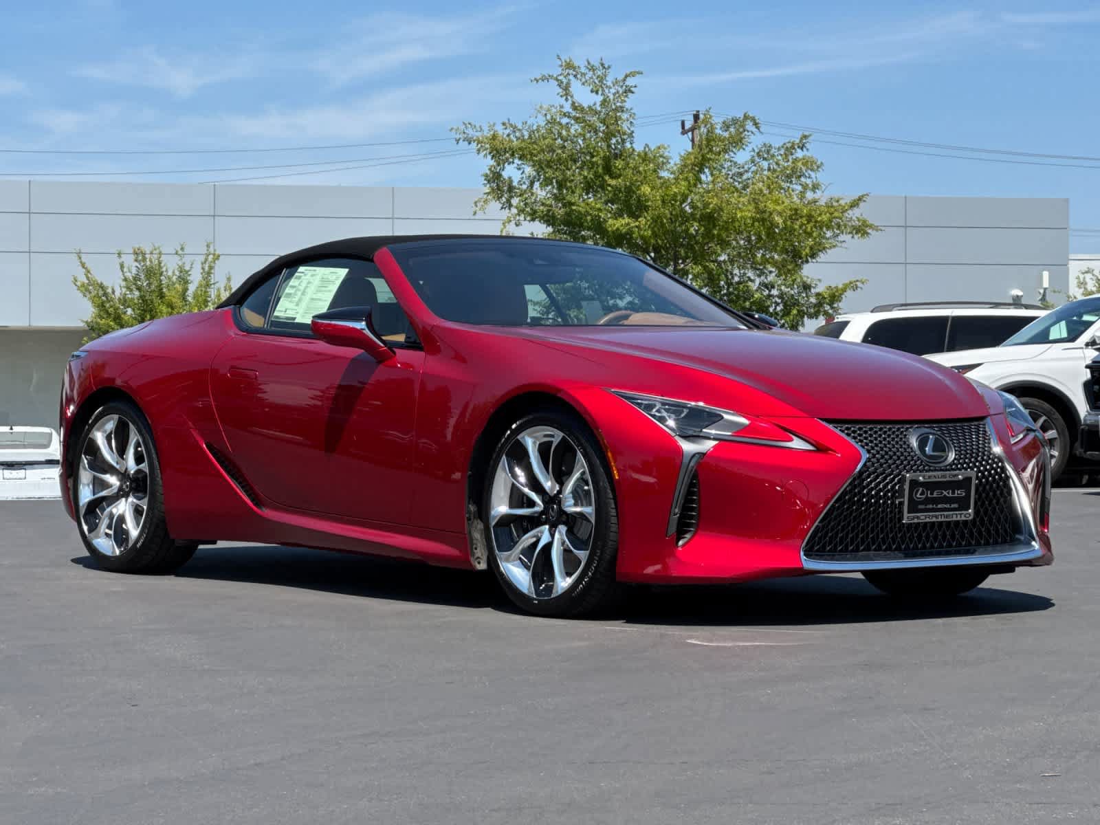 Certified 2021 Lexus LC 500 Convertible w/ Touring Package RWD image 9