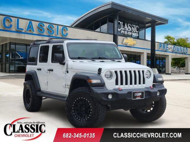 Used 2018 Jeep Wrangler Unlimited Sport S AWD/4WD image 1