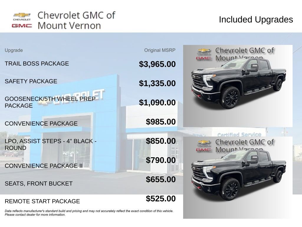 Used 2025 Chevrolet Silverado 2500 LT w/ Trail Boss Package image 6