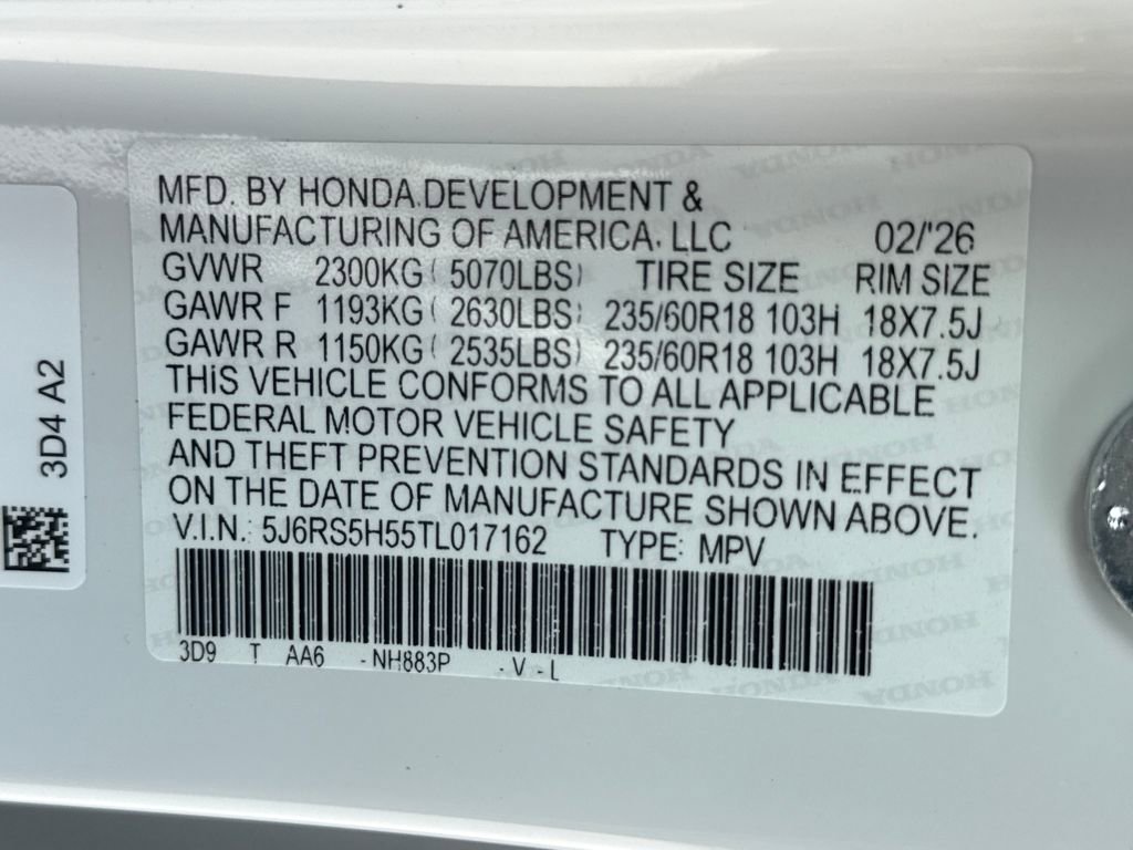 New 2026 Honda CR-V Sport image 28