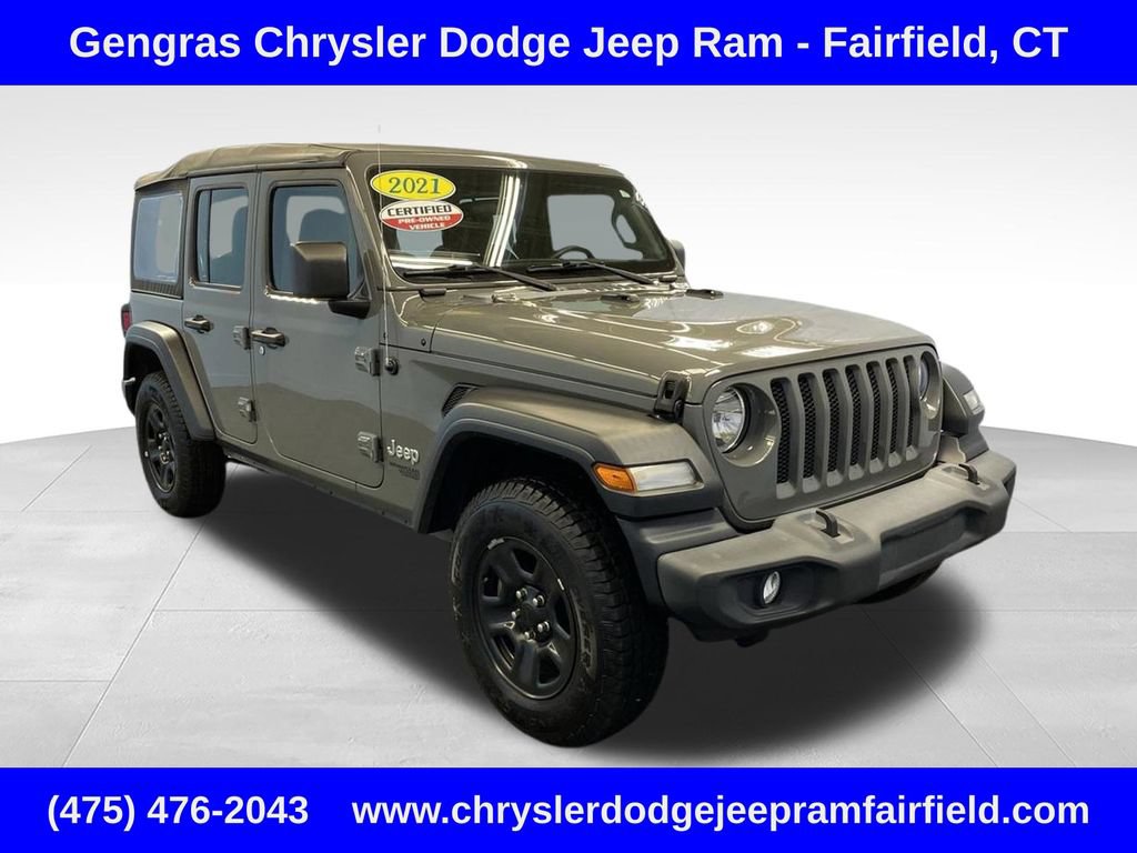 Used 2021 Jeep Wrangler Unlimited Sport