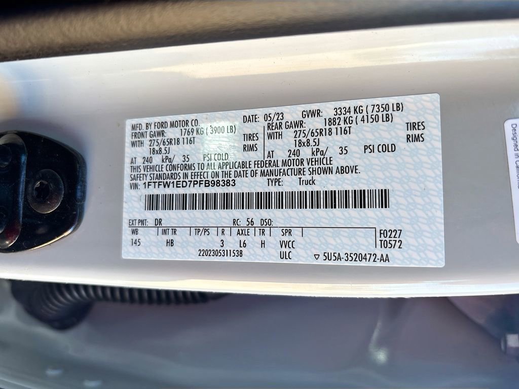 Used 2023 Ford F150 Lariat w/ Max Trailer Tow Package image 32