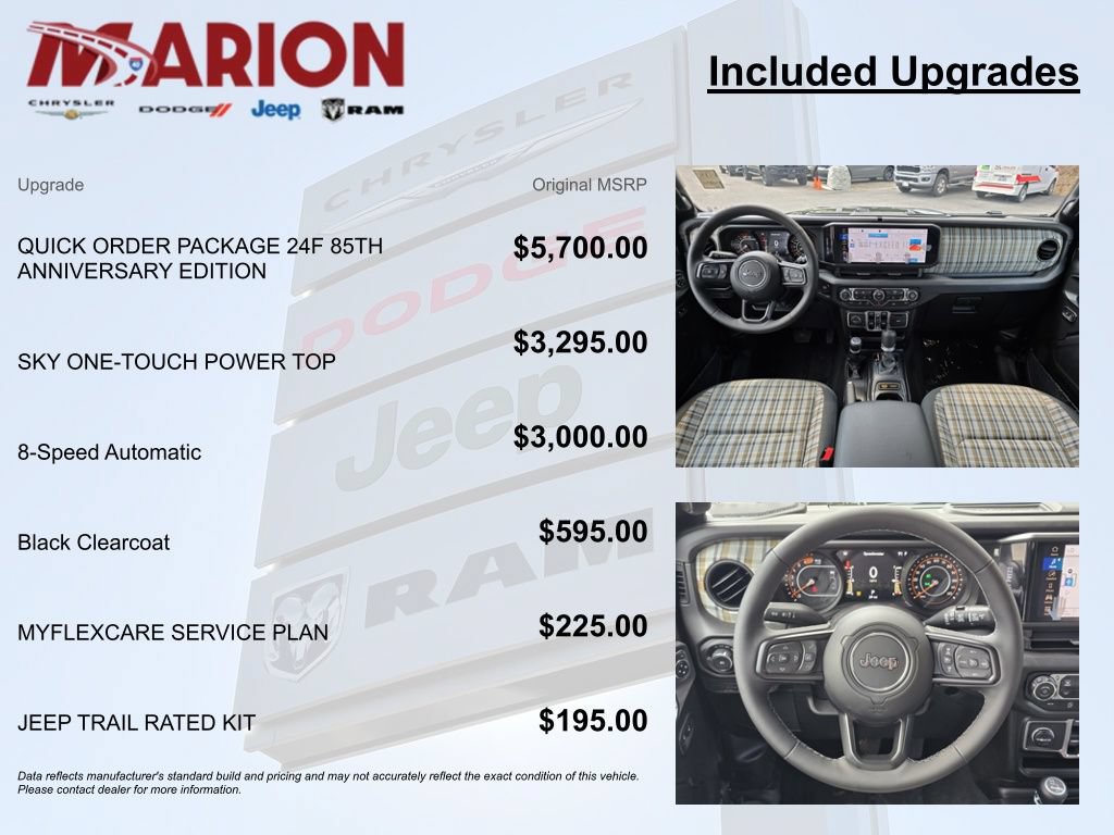 New 2026 Jeep Wrangler Unlimited Sport AWD/4WD image 9