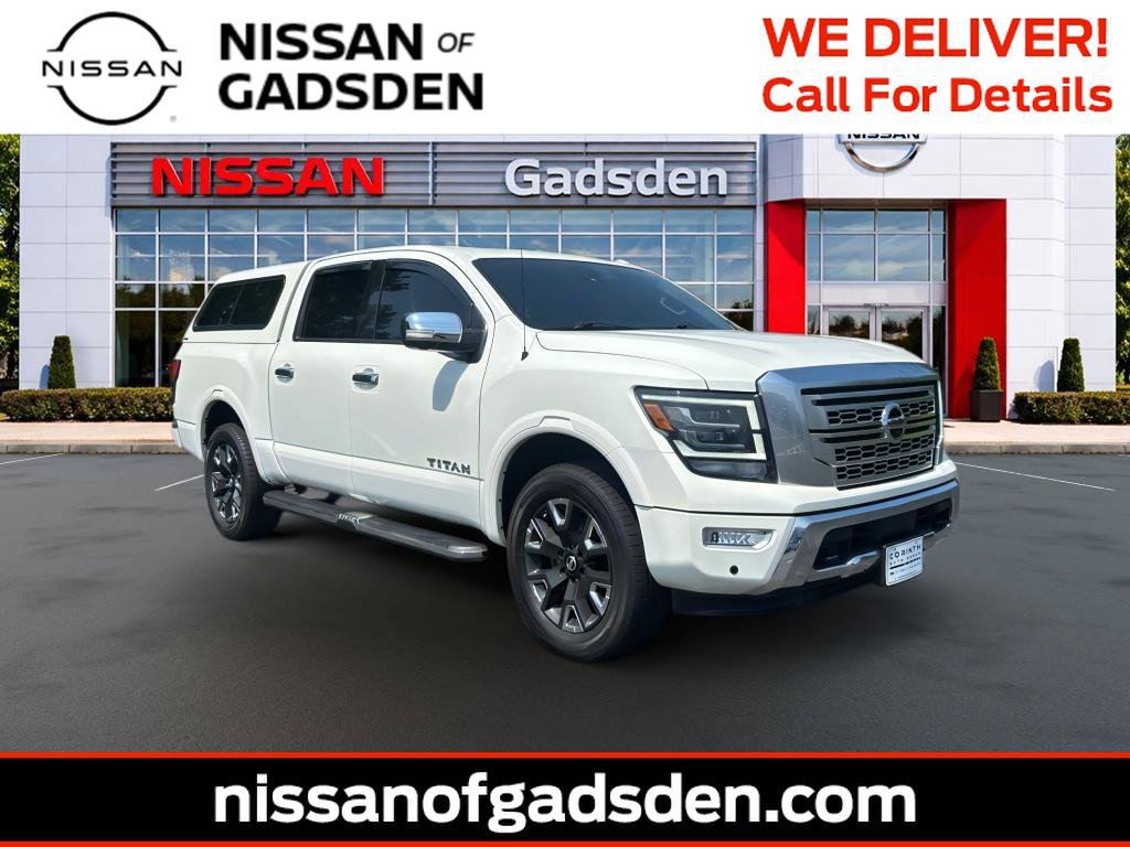 Used 2021 Nissan Titan Platinum Reserve w/ Moonroof Package AWD/4WD video 1