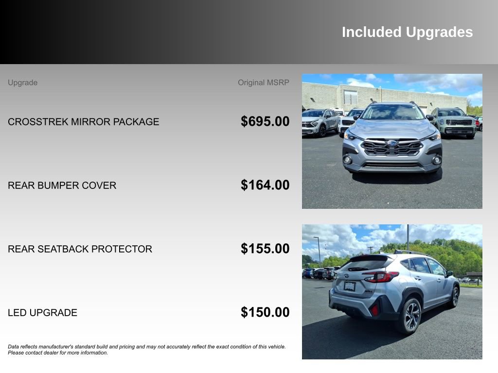 Used 2024 Subaru Crosstrek 2.0i Premium w/ Crosstrek Mirror Package AWD/4WD image 5