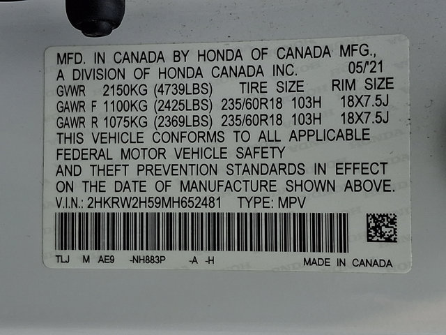 Used 2021 Honda CR-V EX image 28