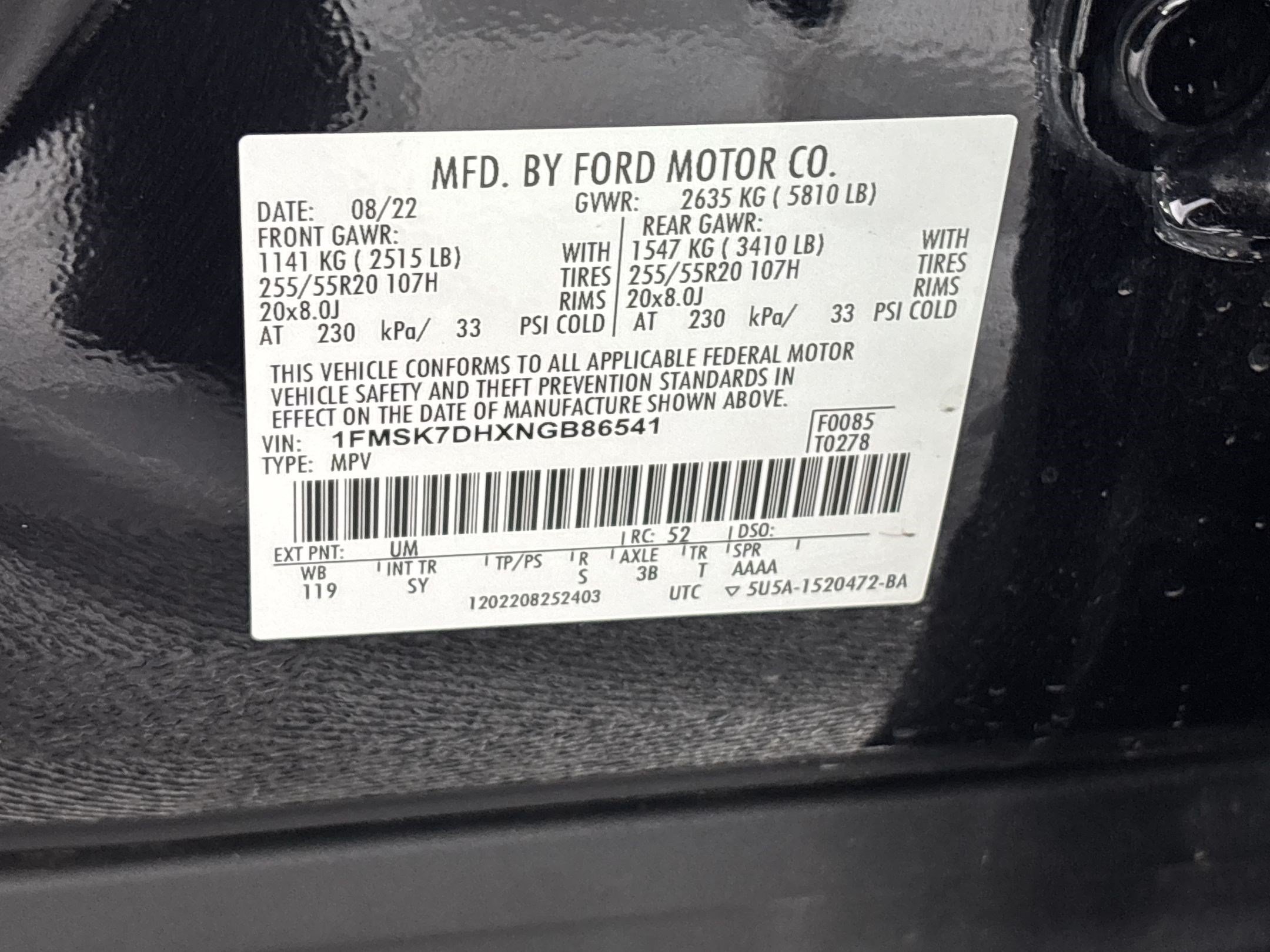 Used 2022 Ford Explorer XLT w/ Equipment Group 202A RWD image 25