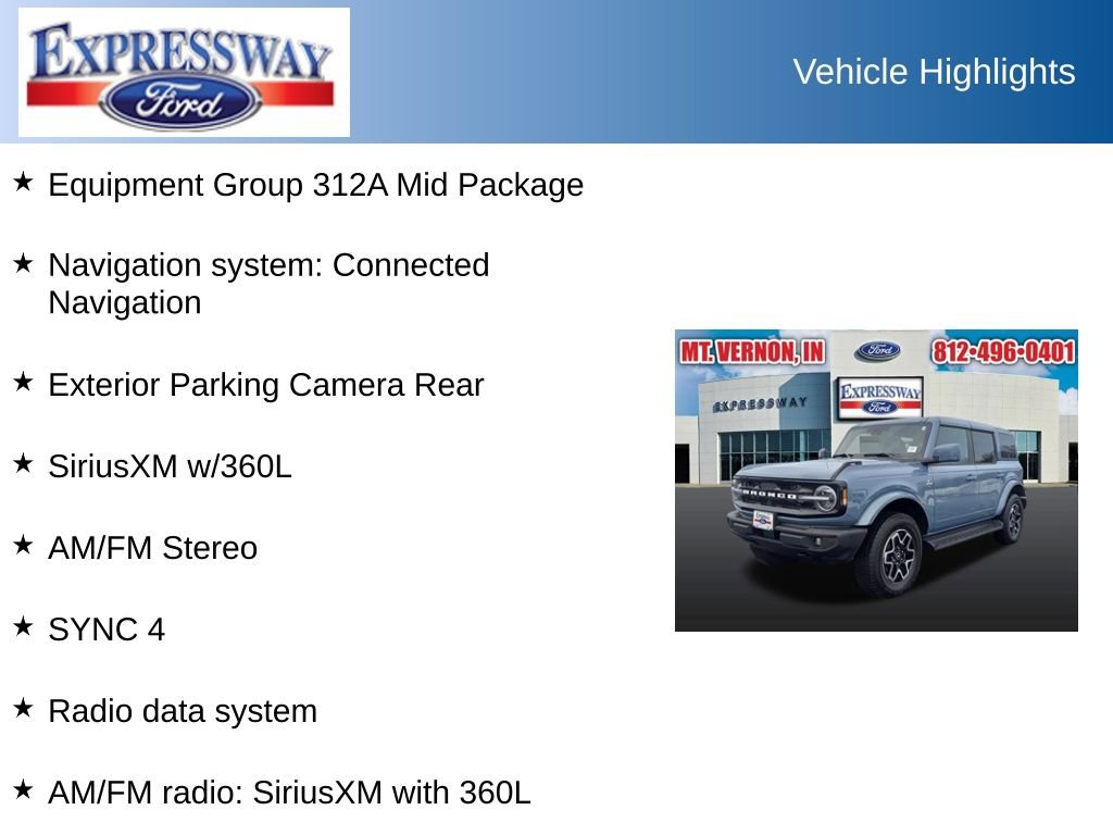 Used 2025 Ford Bronco Outer Banks image 2