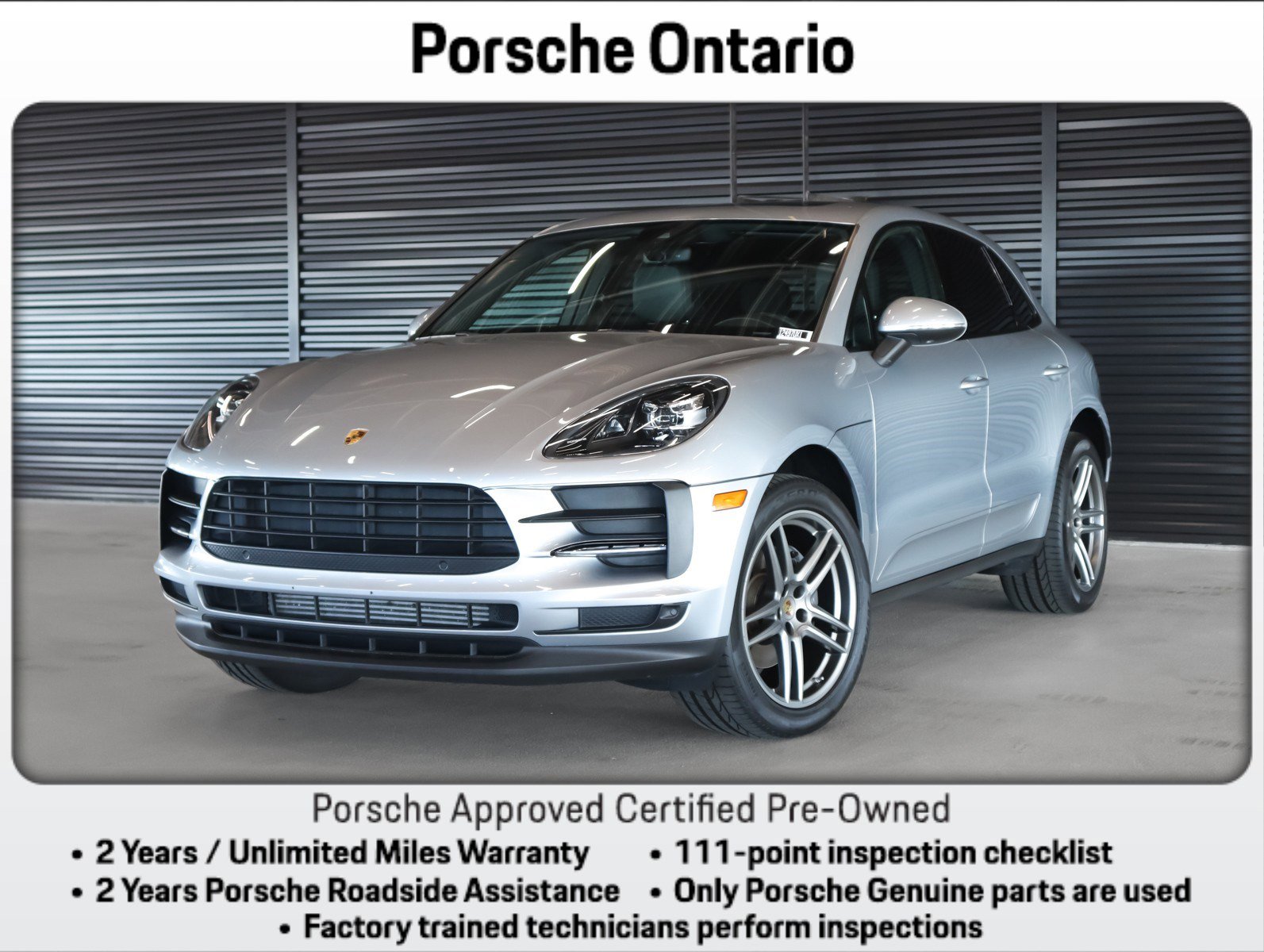 Certified 2019 Porsche Macan image 1