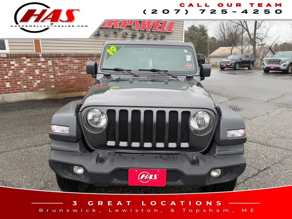 Used 2019 Jeep Wrangler Unlimited Sport S AWD/4WD image 10