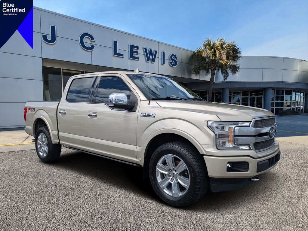 Certified 2018 Ford F150 Platinum w/ Equipment Group 701A Luxury