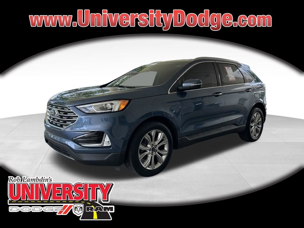 Used 2019 Ford Edge Titanium w/ Cargo Accessory Package FWD 360° Tour