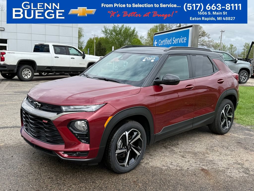Certified 2023 Chevrolet TrailBlazer RS w/ Sun and Liftgate Package AWD/4WD image 1