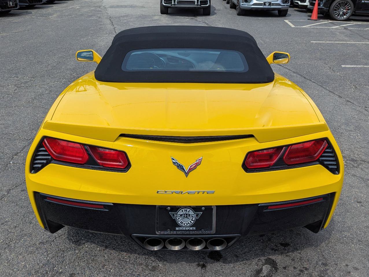 Used 2015 Chevrolet Corvette Stingray Convertible w/ 2LT Preferred Equipment Group RWD image 8