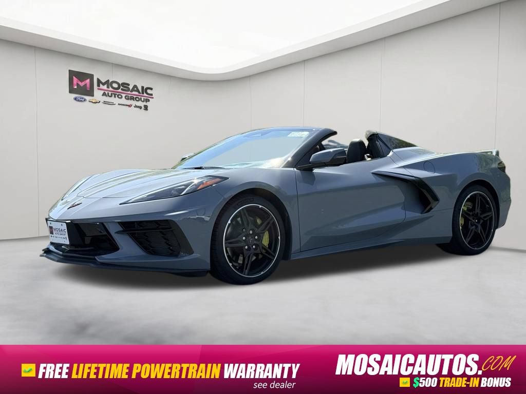 Used 2024 Chevrolet Corvette Stingray Premium Conv w/ Z51 Performance Package RWD image 3