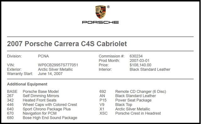 Used 2007 Porsche 911 Carrera 4S AWD/4WD image 7