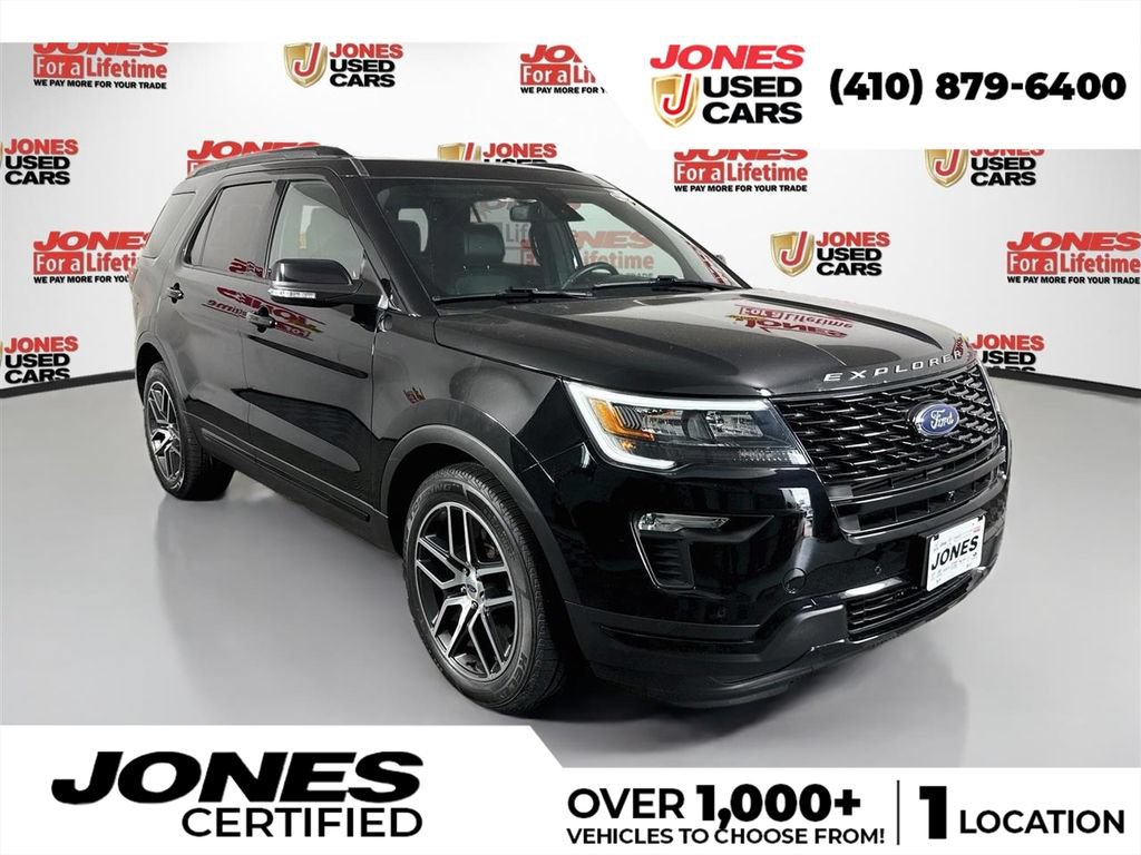 Used 2018 Ford Explorer Sport w/ Equipment Group 401A AWD/4WD image 1