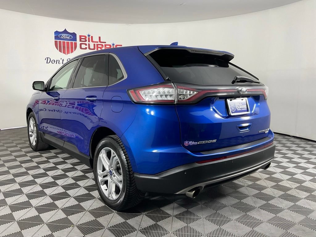 Used 2018 Ford Edge Titanium w/ Ford Safe & Smart Package FWD image 5