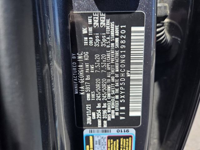 Used 2022 Kia Telluride SX w/ Nightfall Edition Package AWD/4WD image 20